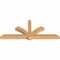 Ekena Millwork Redmond Smooth Timber Gable Bracket, Western Red Cedar, 96"W x 40"H x 5 1/2"D x 5 1/2"F, 10/12 Pitch GBW096X40X0606RED00SWR - alternate 5